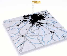 3d view of Turin