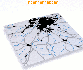 3d view of Brannons Branch