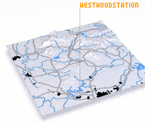 3d view of Westwood Station