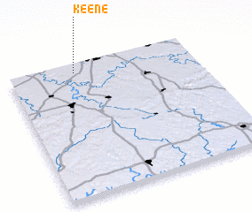 3d view of Keene