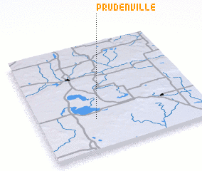 3d view of Prudenville