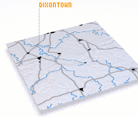 3d view of Dixon Town