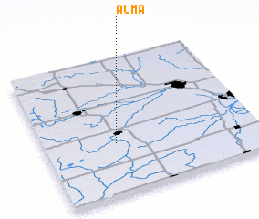 3d view of Alma