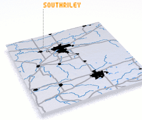 3d view of South Riley