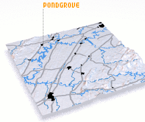 3d view of Pond Grove