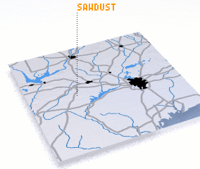 3d view of Sawdust