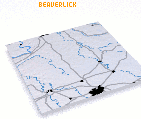 3d view of Beaverlick