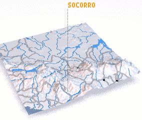 3d view of Socorro