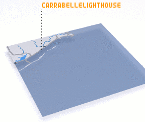 3d view of Carrabelle Lighthouse