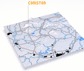 3d view of Coniston