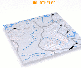 3d view of Mount Helen