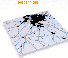 3d view of Powder Ridge