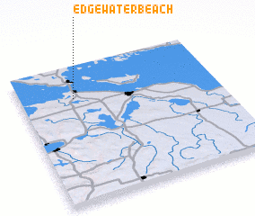 3d view of Edgewater Beach