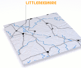 3d view of Little Needmore