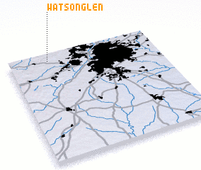 3d view of Watson Glen