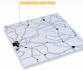 3d view of Crowders Crossing