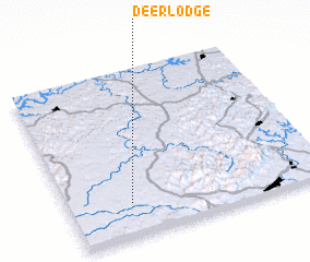 3d view of Deer Lodge