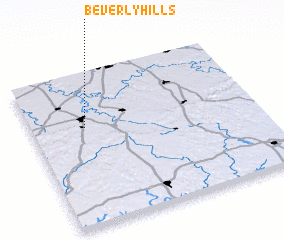 3d view of Beverly Hills