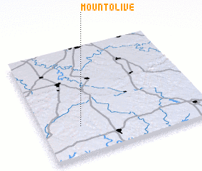 3d view of Mount Olive