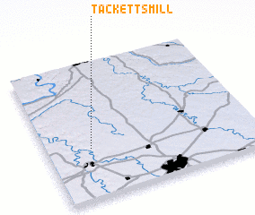 3d view of Tacketts Mill