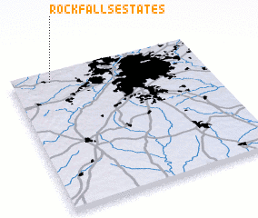 3d view of Rock Falls Estates