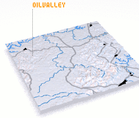 3d view of Oil Valley