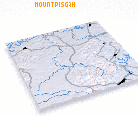 3d view of Mount Pisgah