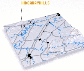 3d view of Hideaway Hills