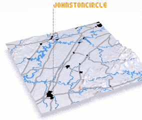 3d view of Johnston Circle