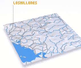 3d view of Los Millones