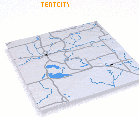 3d view of Tent City