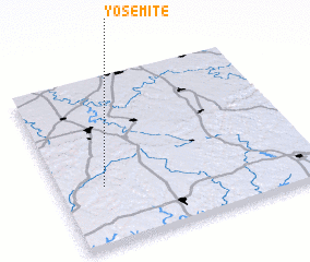 3d view of Yosemite