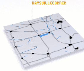 3d view of Haysville Corner