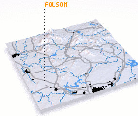 3d view of Folsom