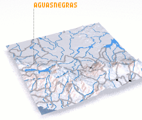 3d view of Aguas Negras