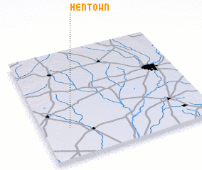 3d view of Hentown