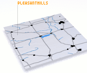 3d view of Pleasant Mills