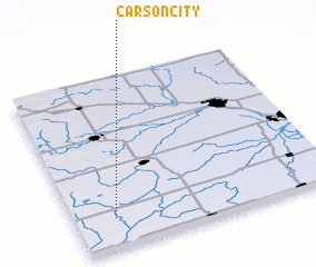 3d view of Carson City