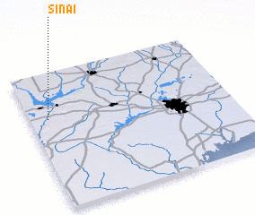 3d view of Sinai