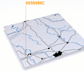 3d view of Kennebec