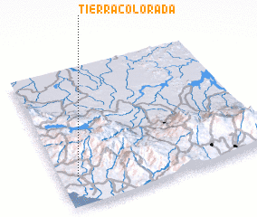 3d view of Tierra Colorada