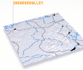 3d view of Shearer Valley