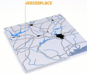 3d view of Jensen Place