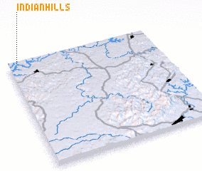 3d view of Indian Hills