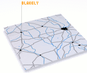 3d view of Blakely