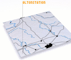 3d view of Alton Station