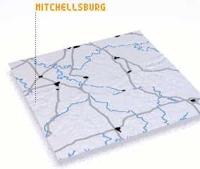 3d view of Mitchellsburg