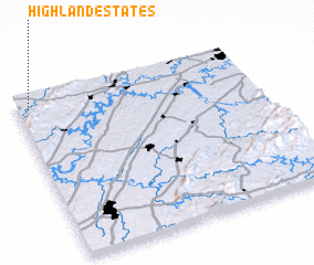 3d view of Highland Estates