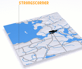 3d view of Strongs Corner