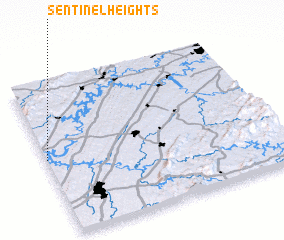 3d view of Sentinel Heights